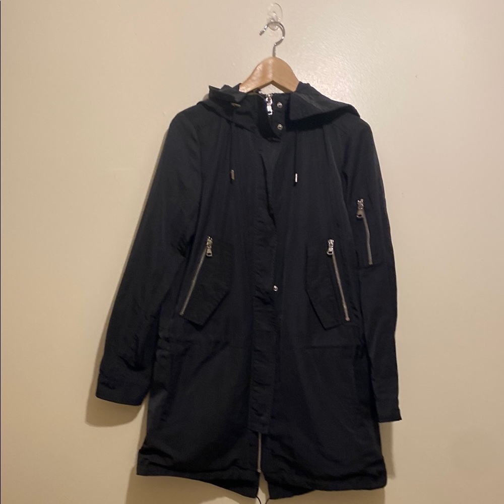 Vince Camuto Black Utility Jacket Size S